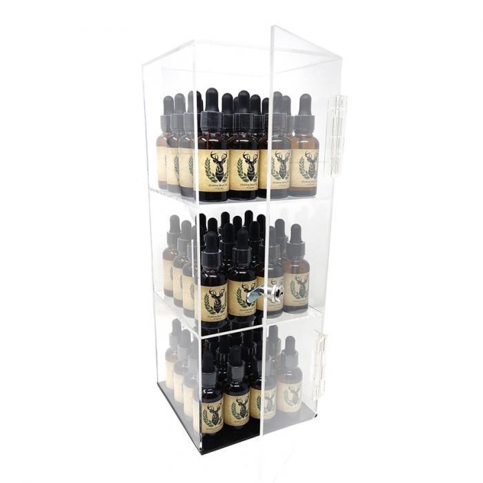 STAG Men's Products Beard Oil Retail Counter Display Kit